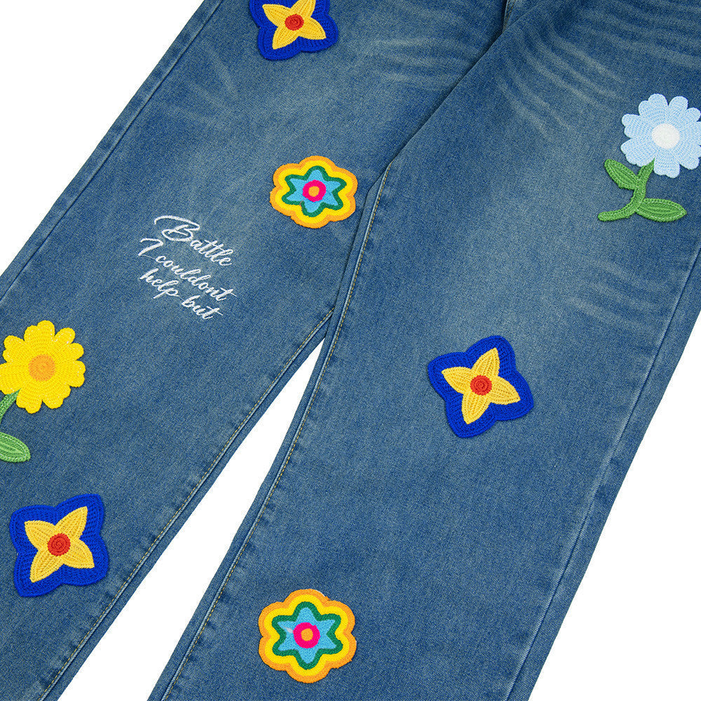 Anna™ | Pantalon en jean délavé