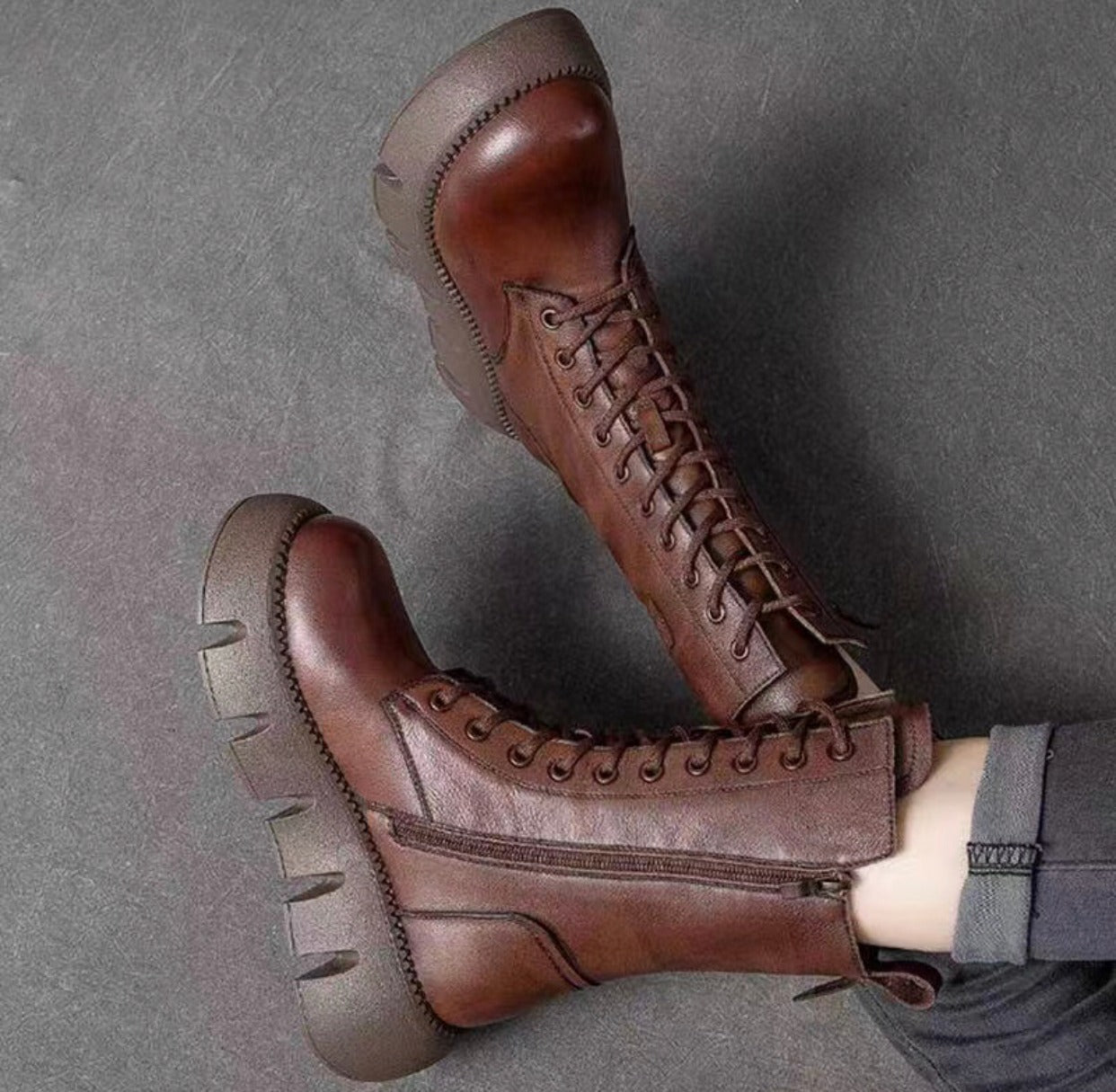 Serena™ | Chaussures de trekking confortables en cuir