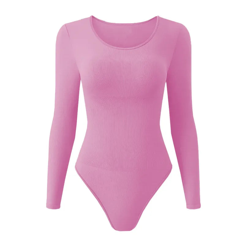 Eva Set - Haut tendance à manches longues et taille haute