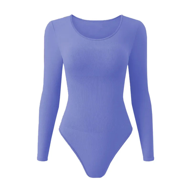 Eva Set - Haut tendance à manches longues et taille haute