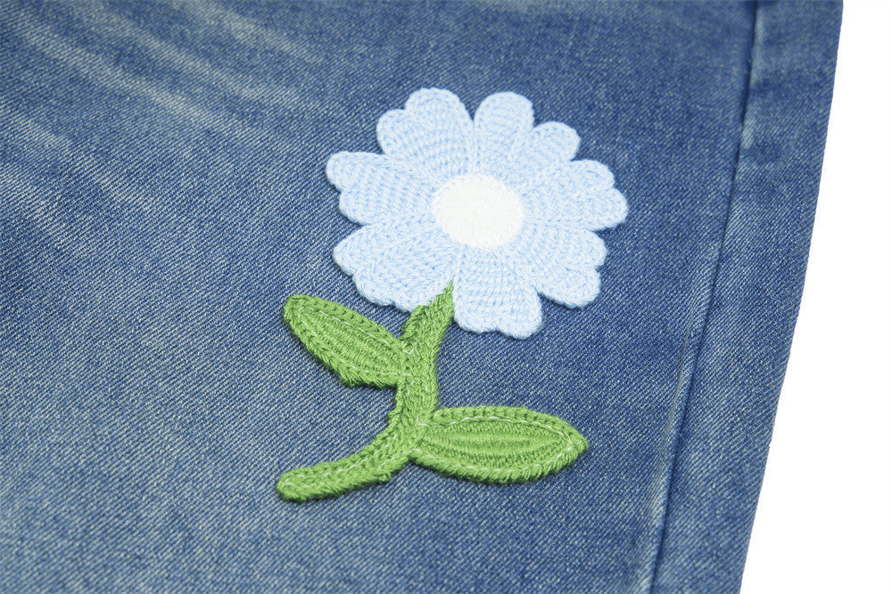 Anna™ | Pantalon en jean délavé