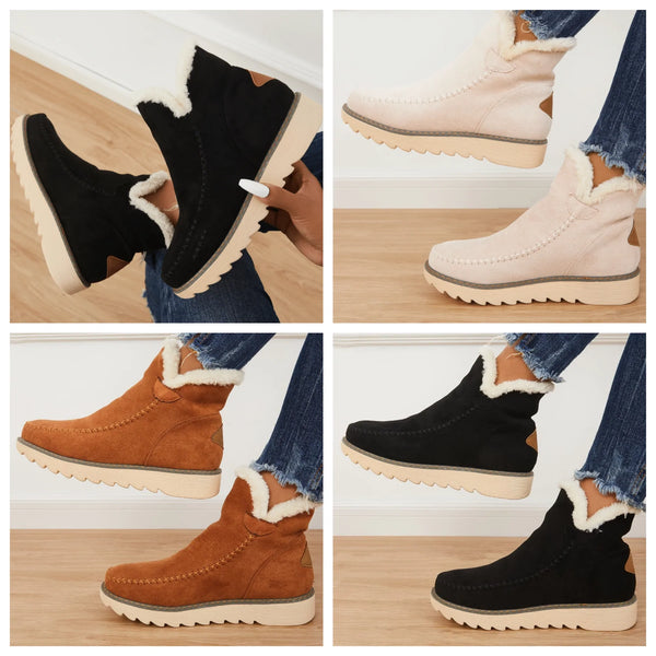 Valentina™ | Des bottes en fourrure confortables en hiver