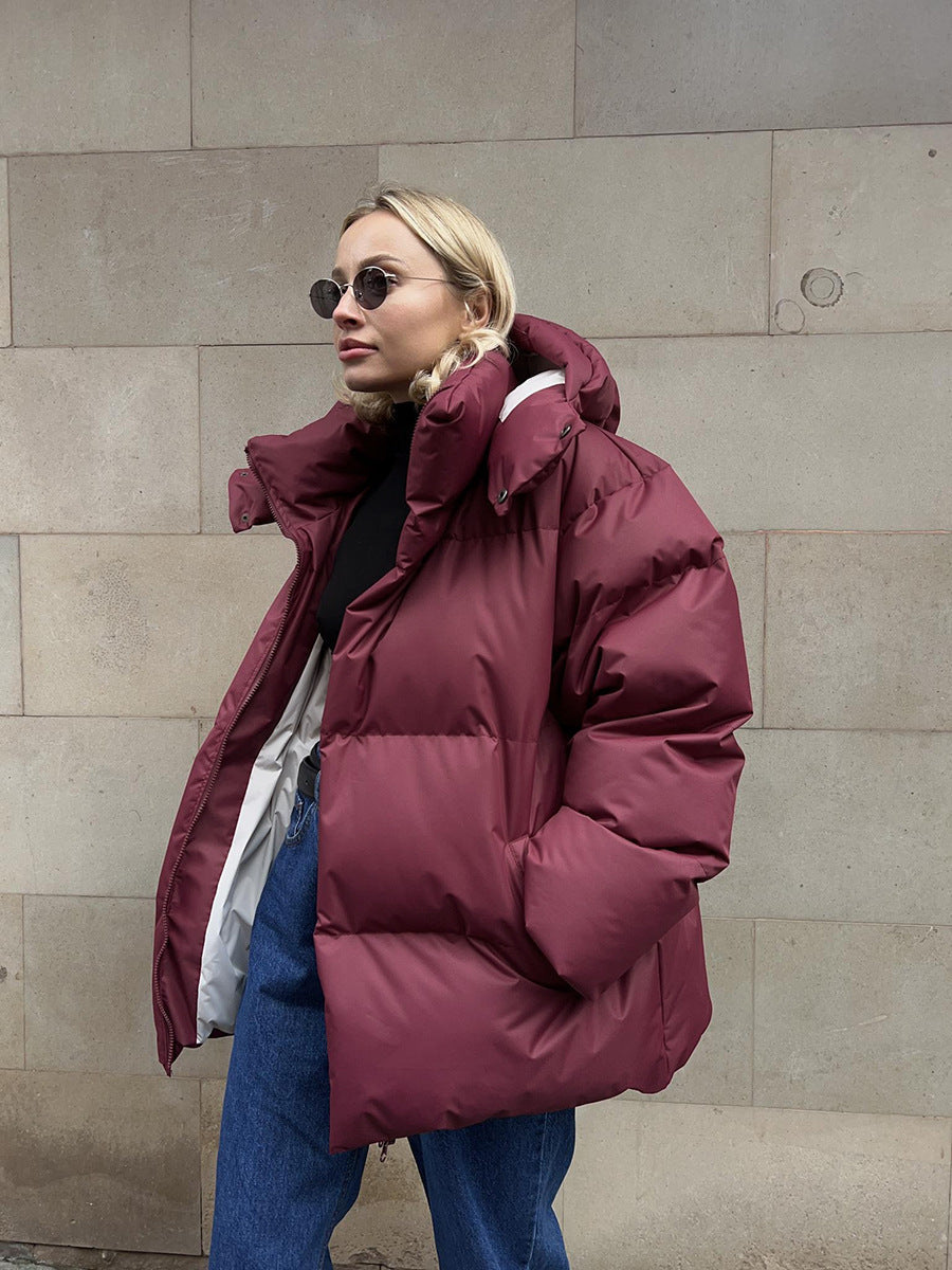 Alma™ | Doudoune Oversize Femme - Élégance et Confort Hivernal