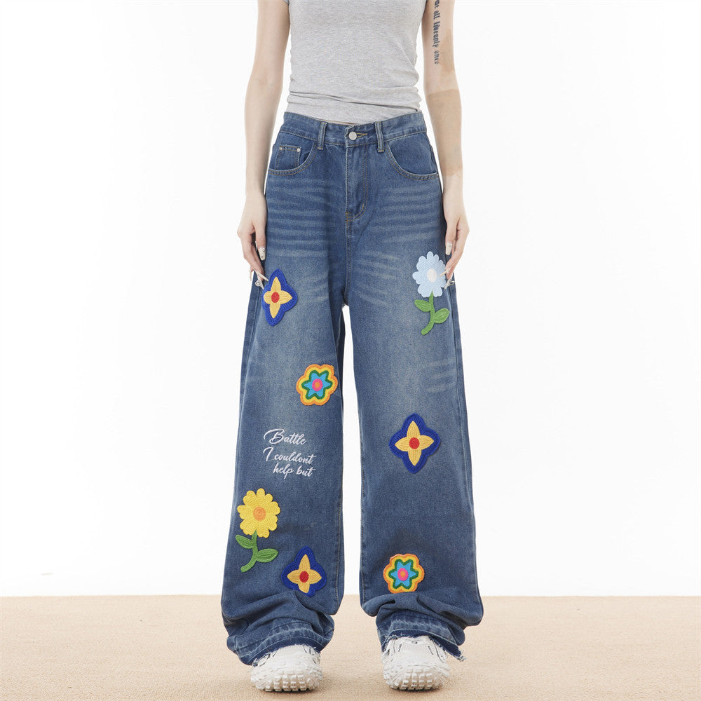 Anna™ | Pantalon en jean délavé