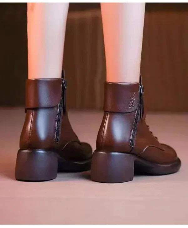 Martina™ 2.0 | Chaussures de trekking confortables en cuir